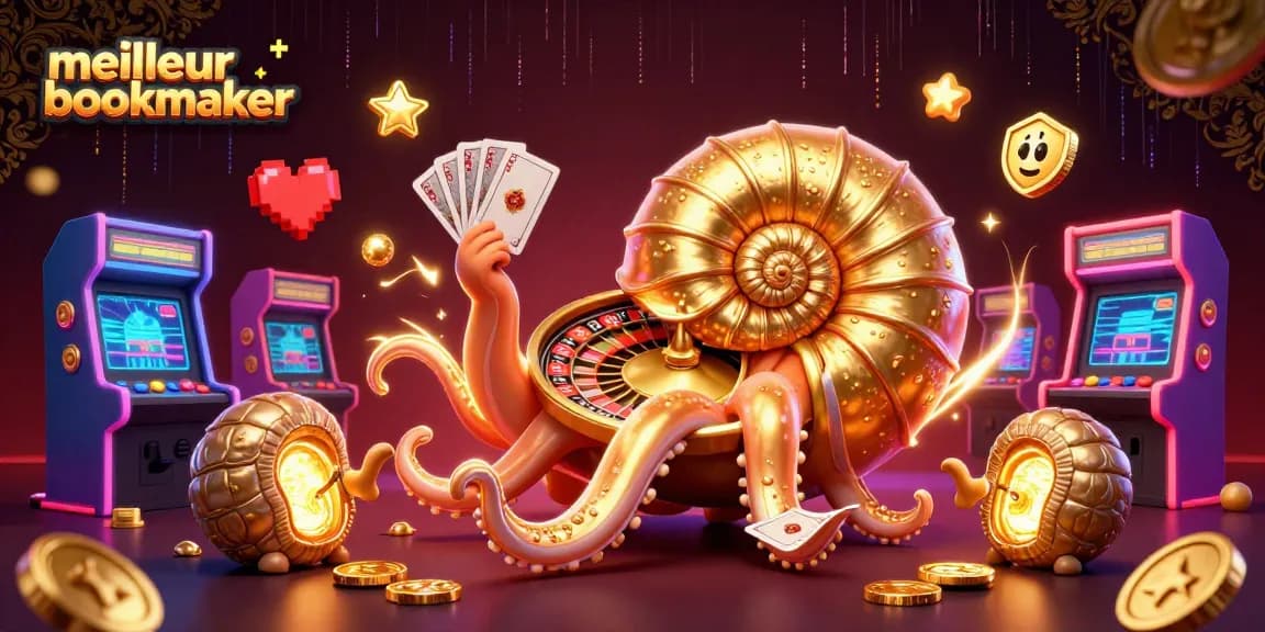 Jouez avec le meilleur bookmaker et remportez des gains sur une scène de casino vibrante et animée.