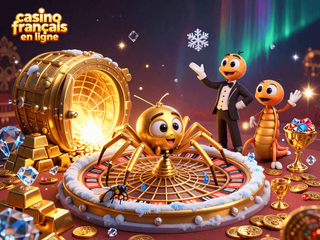 Jouer au casino francais en ligne avec des personnages animés et des richesses étincelantes