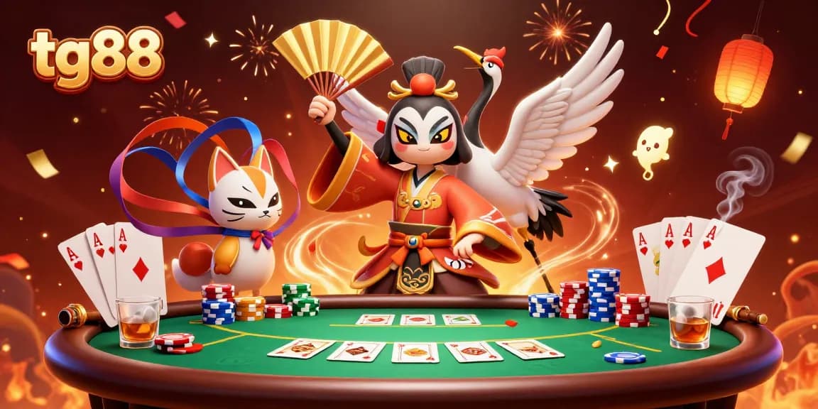 Feel the excitement at tg88 as you engage in immersive poker games with vibrant characters and dynamic elements.