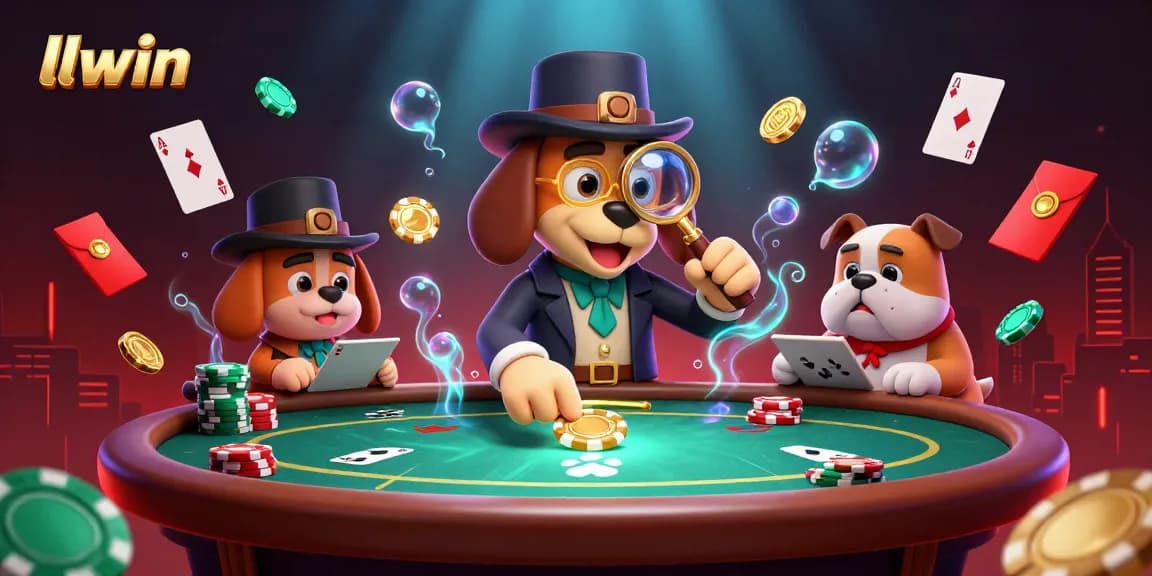 Play games at llwin with thrilling poker clues and casino fun in a dynamic 3D scene.