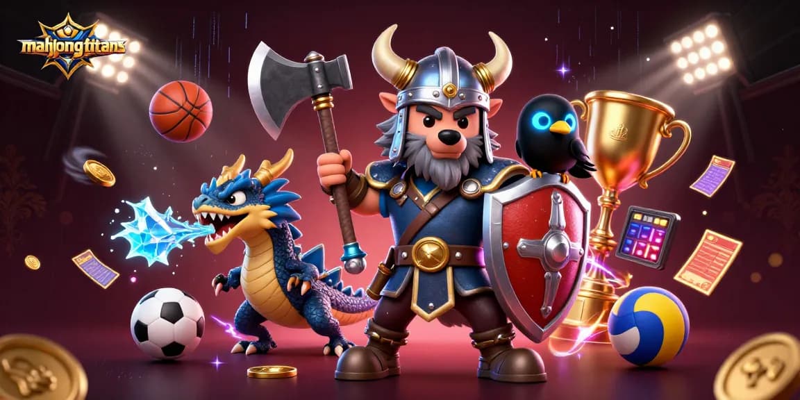 Engage in strategic gameplay with mahjongtitans, featuring dynamic gambles and vibrant visuals.