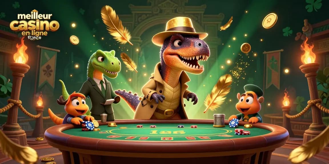 Profitez du meilleur casino en ligne France avec ce visuel captivant et dynamique