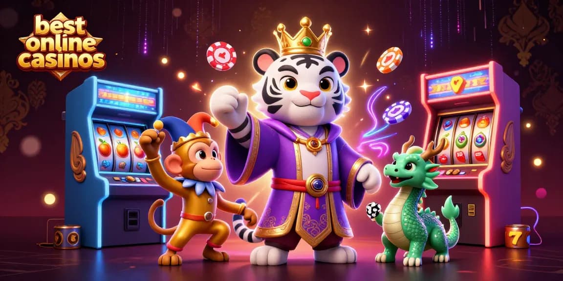 Experience excitement with the best online casinos featuring vibrant characters and lively gaming elements.