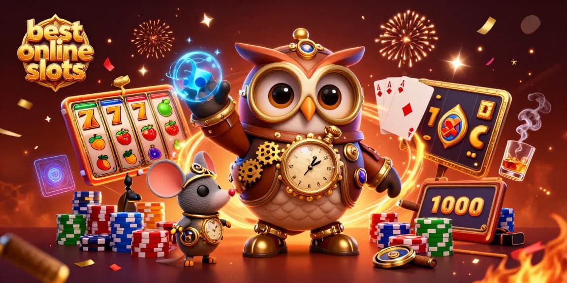 Spin the best online slots and watch the magical owl and friends in action!
