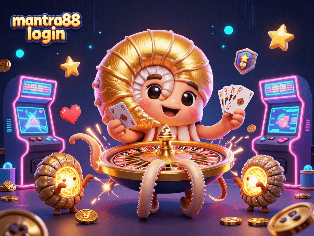 Experience thrilling gameplay with mantra88 login featuring colorful gaming elements and characters.