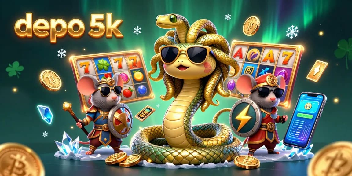 Memenangkan jackpot di depo 5k dengan keunggulan utama tanpa potongan deposit untuk kemenangan lebih tinggi.