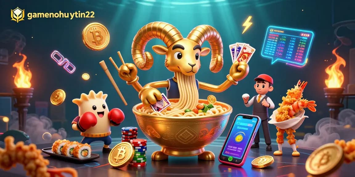 Join gamenohuuytin22 to experience thrilling Pai Gow with vibrant 3D casino characters!