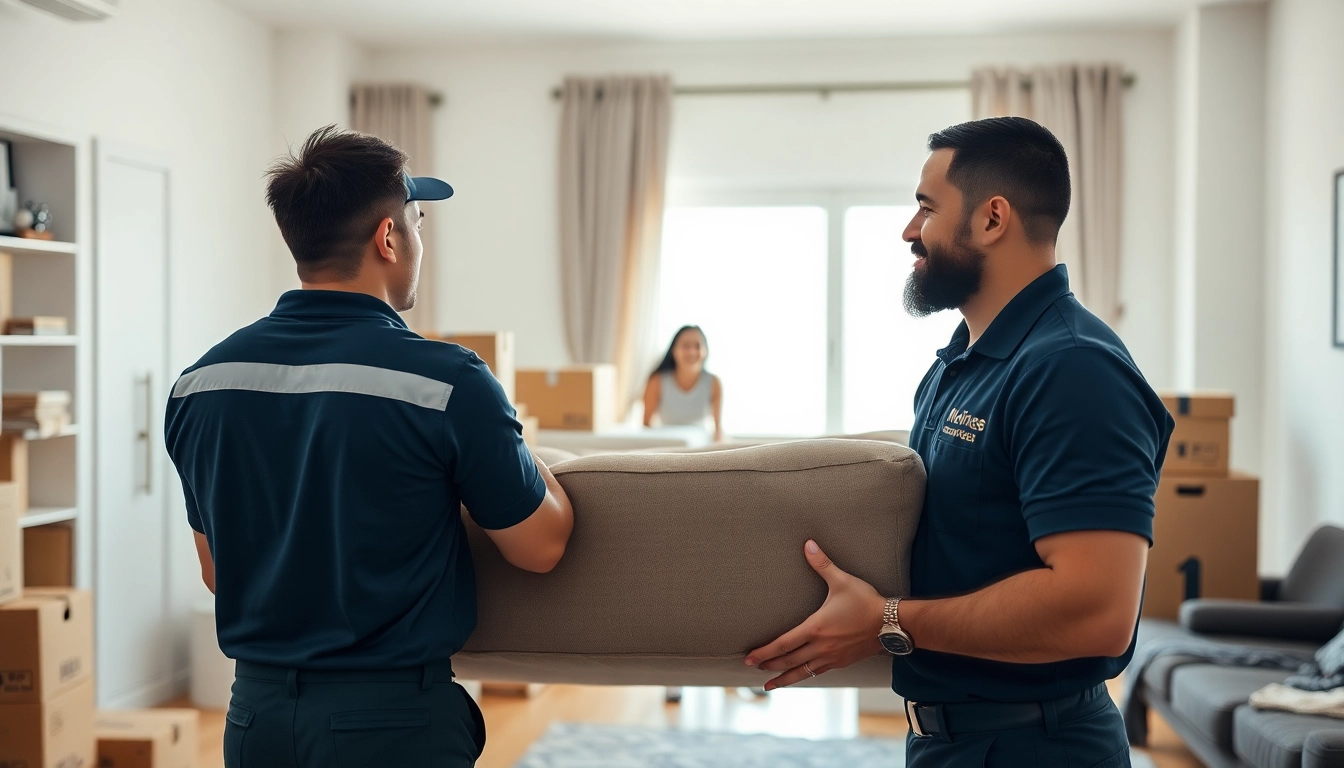 Ensure smooth transitions with reliable Residential Moving Services shown through experienced movers efficiently packing.