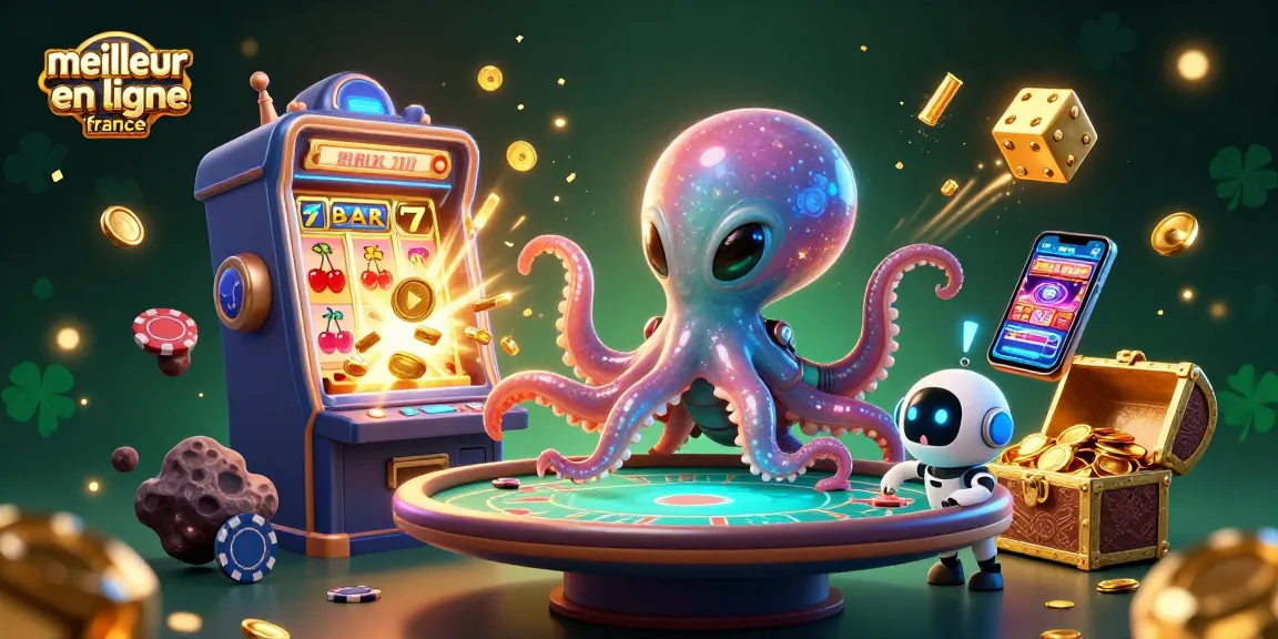 Explorez le meilleur casino en ligne France avec une illustration de jeu captivante.