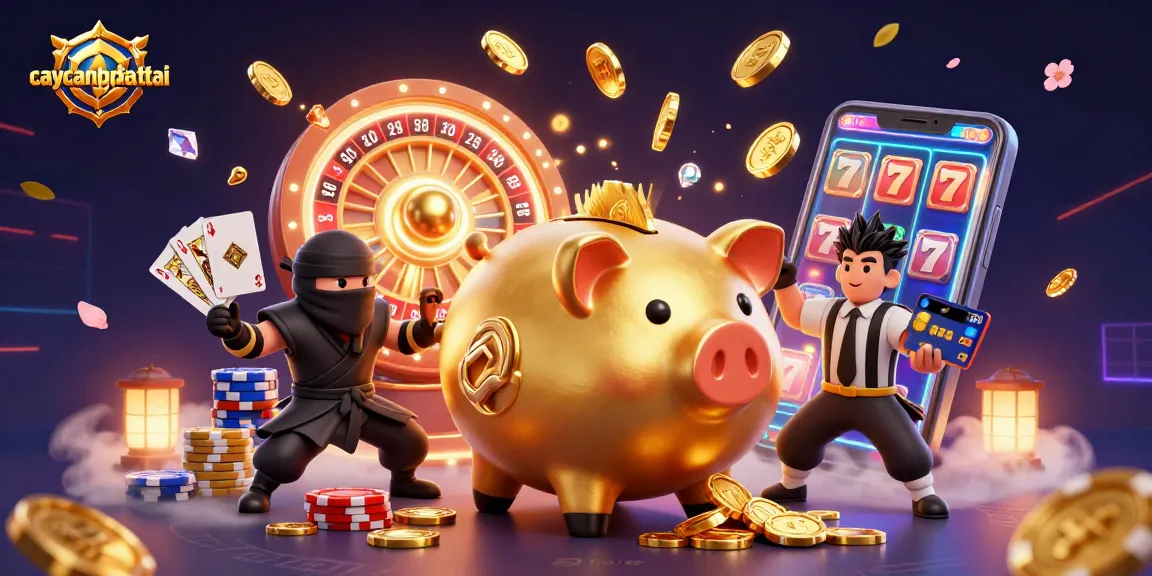 Spin to win with caycanhphattai at the vibrant casino showdown featuring golden treasures and thrilling games.