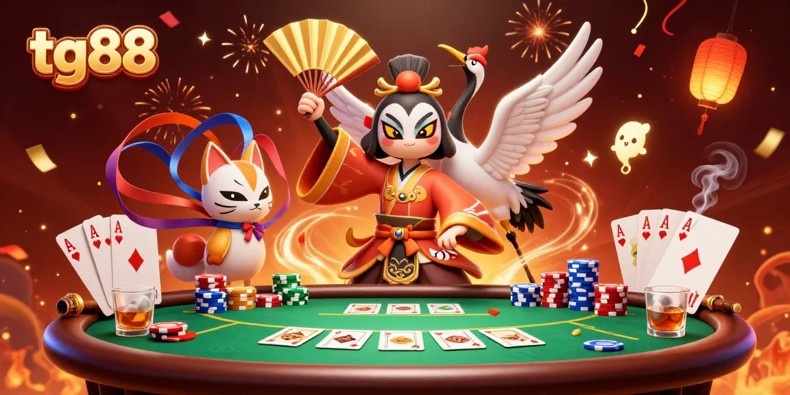 Feel the excitement at tg88 as you engage in immersive poker games with vibrant characters and dynamic elements.