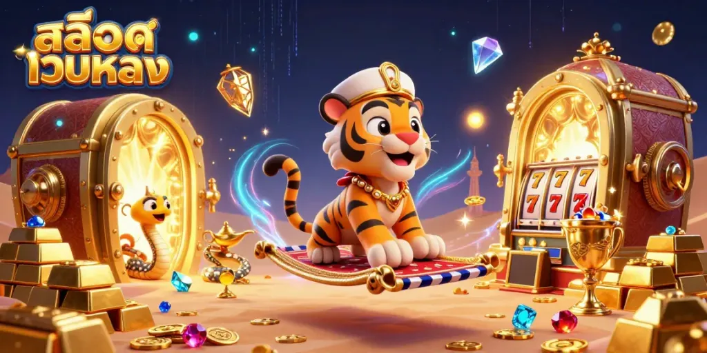สัมผัสประสบการณ์คาสิโนกับสล็อตเว็บตรง ภาพที่สร้างสรรค์ด้วยฉากอันตระการตา