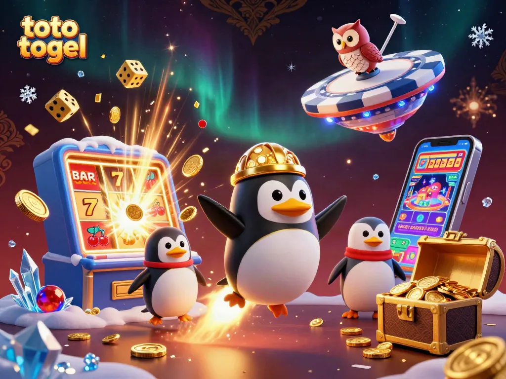 Pengguna toto togel mempertaruhkan keberuntungan pada mesin slot 3D dalam suasana kasino yang magis.