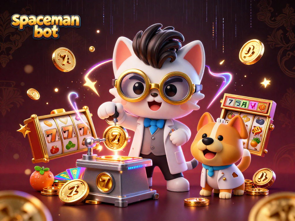 Win big with the spaceman bot while enjoying a vibrant casino atmosphere of exciting slot elements.