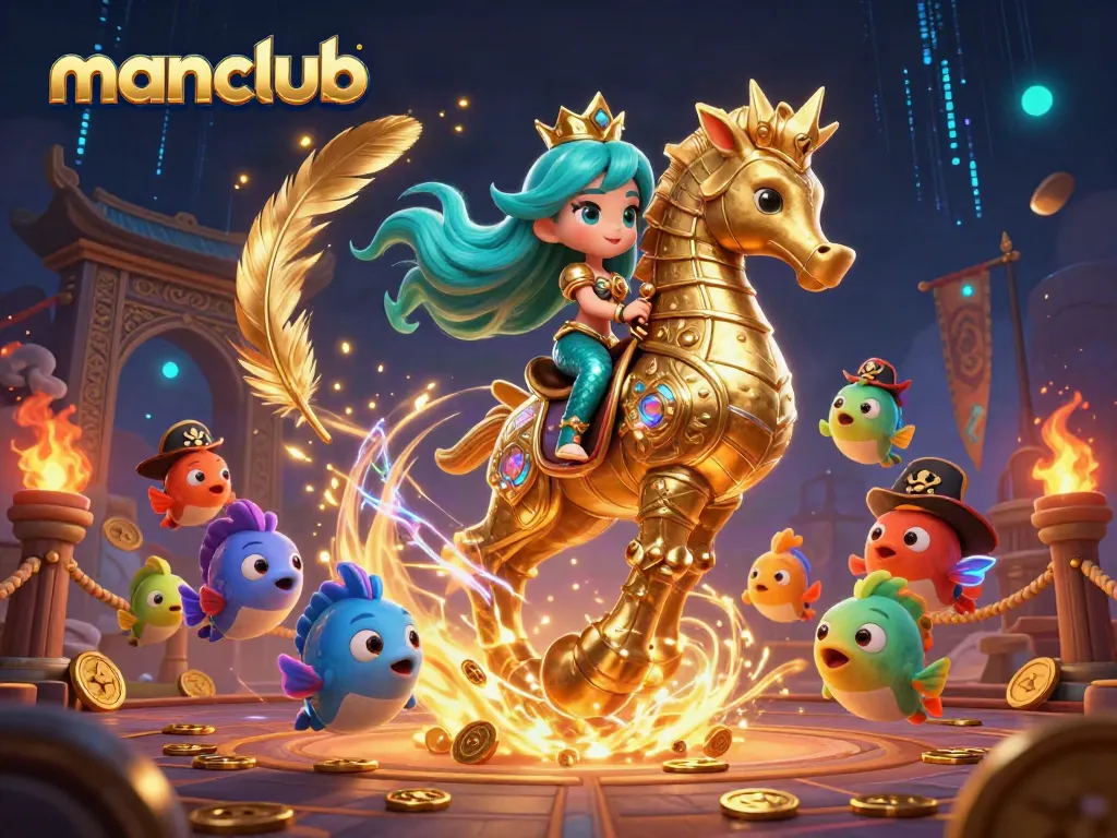 Experience thrilling wins at Manclub with dynamic casino gameplay featuring vibrant visuals and unique characters.