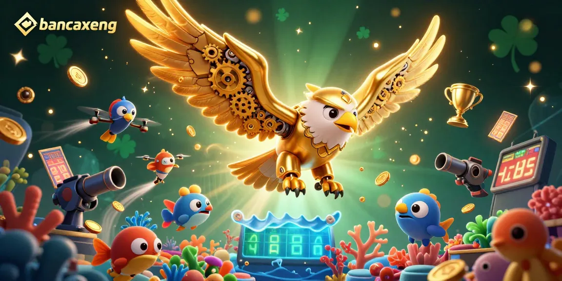 Bancaxeng players dive into action, mastering fish shooting with vibrant underwater scenes and exciting game features.