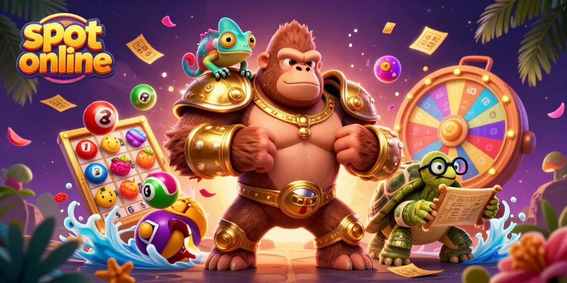 Experience thrilling slot online action with colorful characters and vibrant game elements.